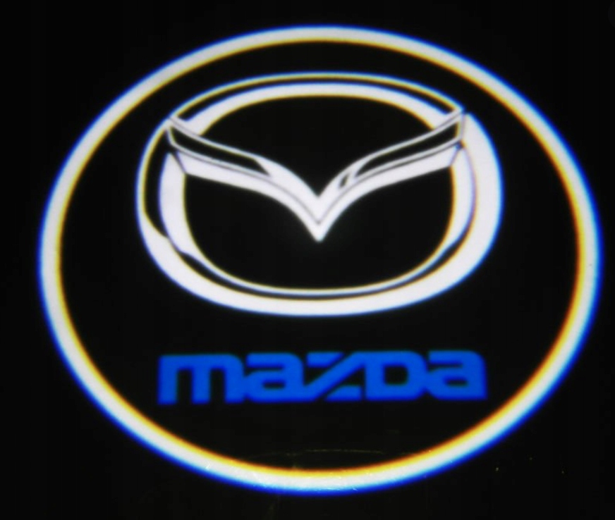 mazda 6 III led прожектор логотип Двери 2012-