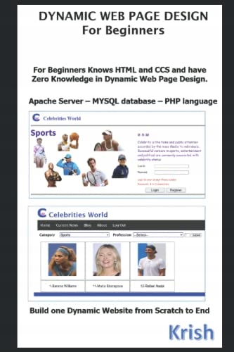 V, Santhana Krishnan DYNAMIC WEB PAGE DESIGN For Beginners: Apache Server -