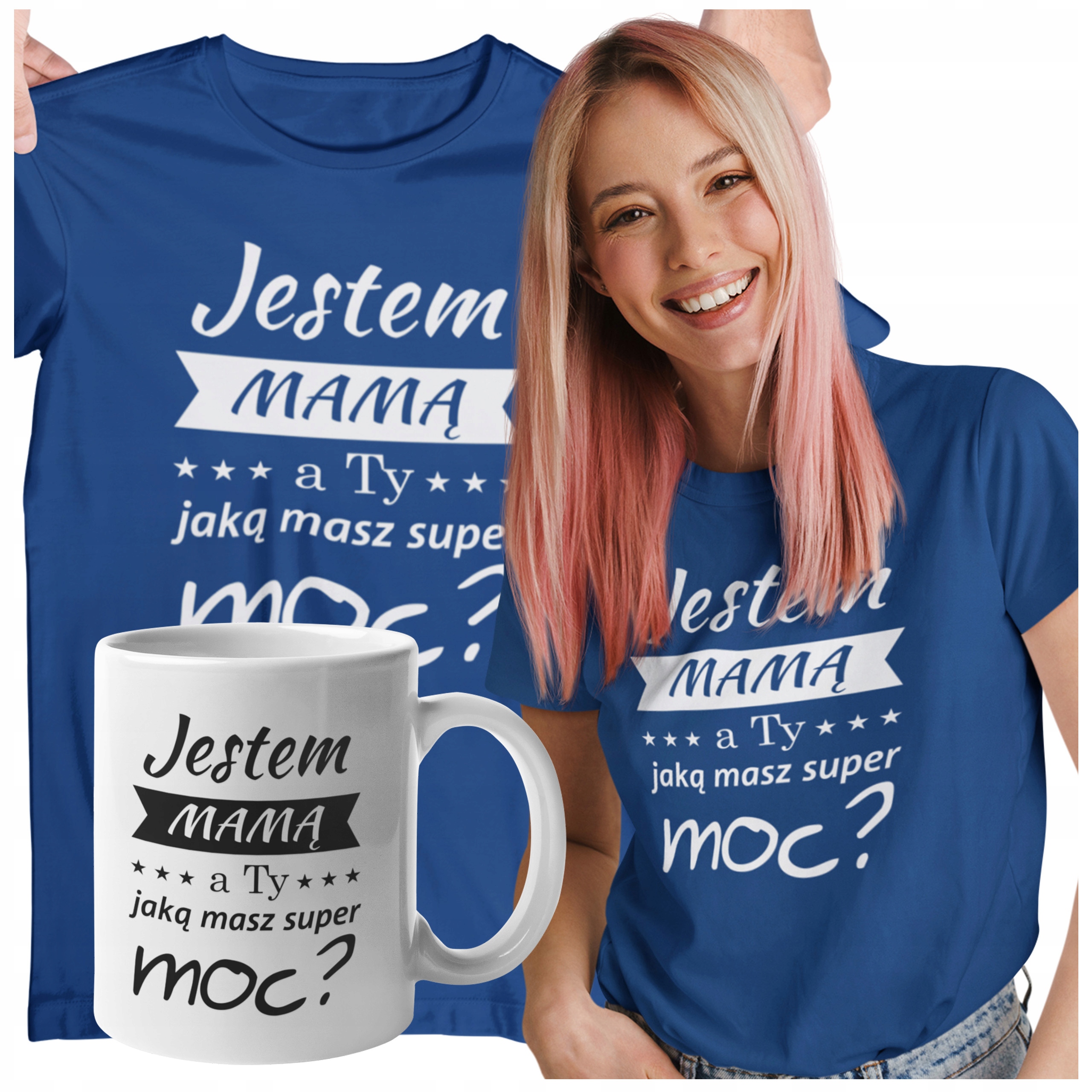 

Koszulka Kubek Modny Zestaw Prezentowy Dla Mamy