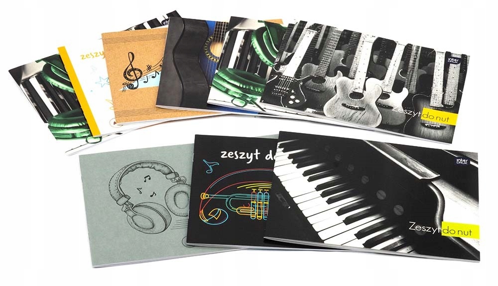 Zeszyt do NUT MUZYKI 16 kartek pięciolinia Mix A5 Kod producenta ZENA5L