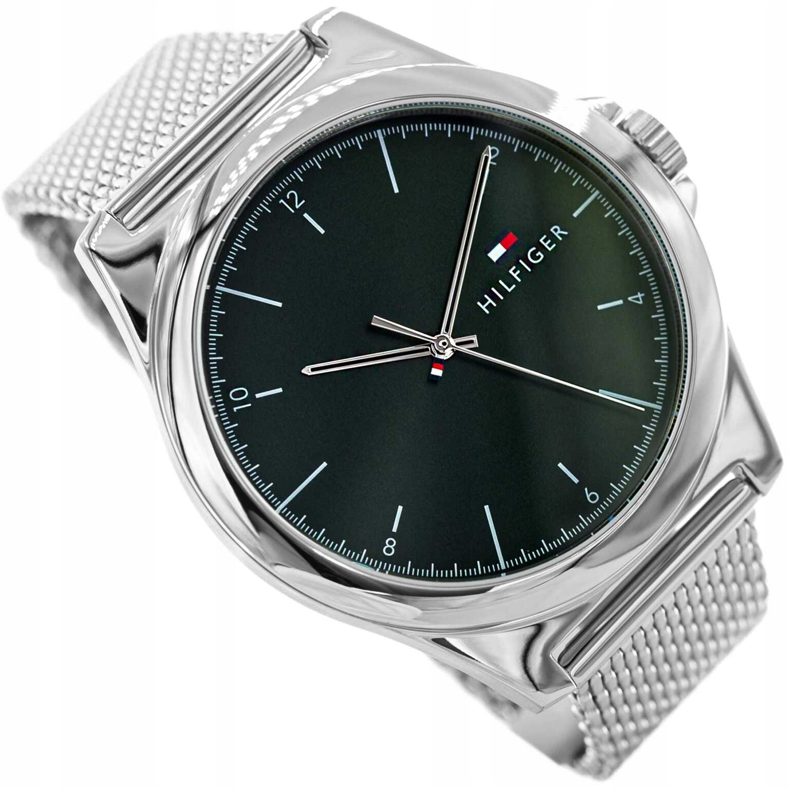 Pánské Hodinky Tommy Hilfiger 1710548 Norris Elegantní Mesh Náramek