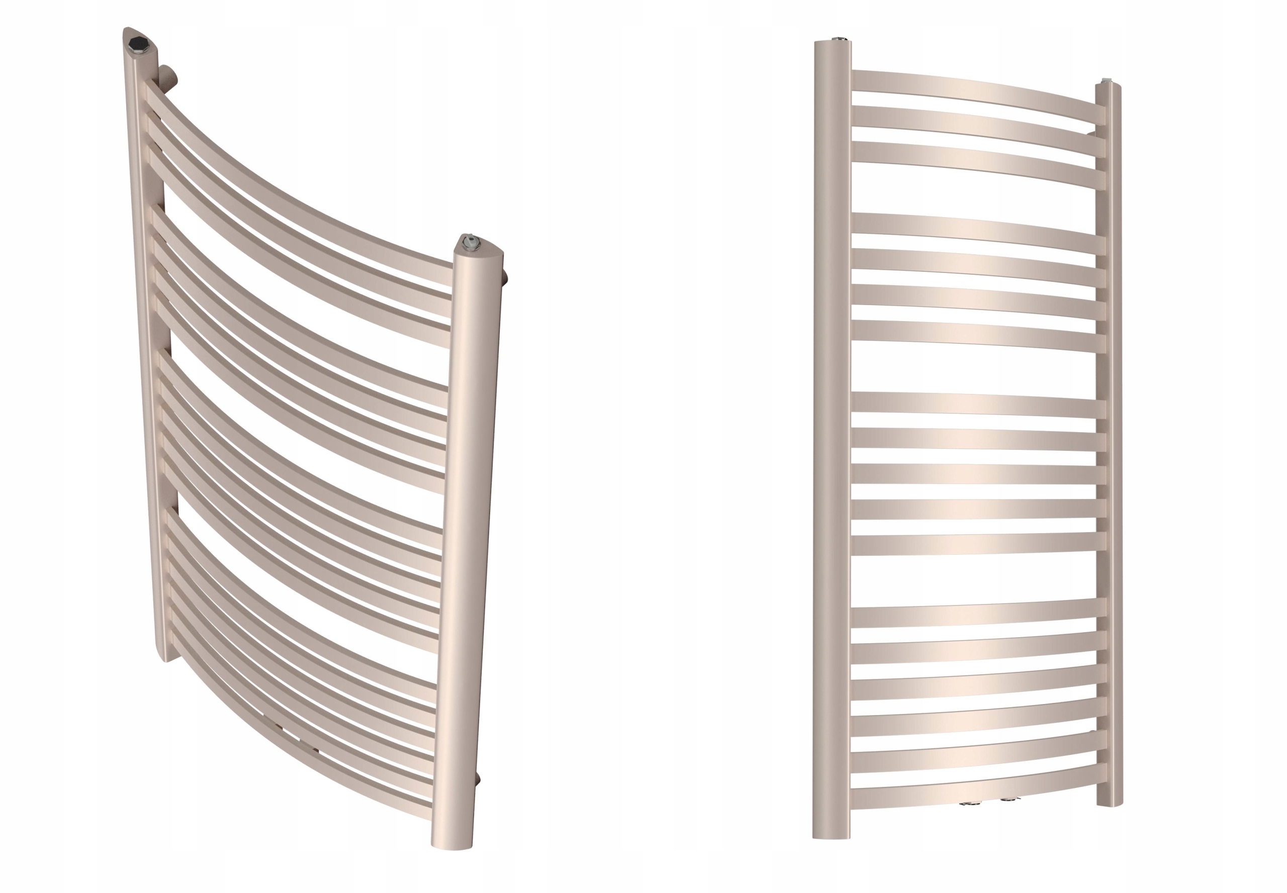 Kúpeľňový Radiátor Mei-m 1350/570 Zlatý Ružový