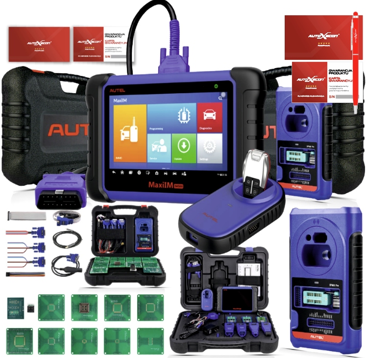 Autel IM508 Programátor Kľúčov XP400PRO Full Kit Model Z Poľského Okresu