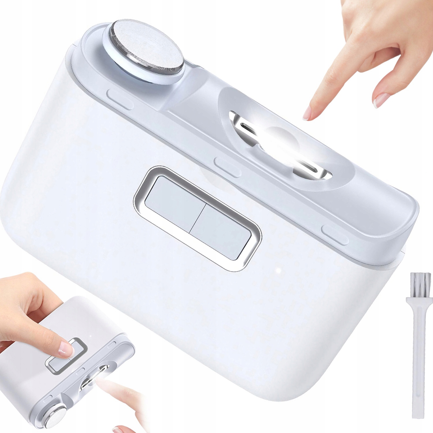 Elektrické Usb Kleštičky Na Nehty S 2 Rychlostními Režimy A Led Světlem