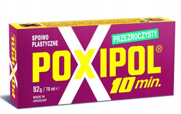 

Poxipol Klej Epoksydowy Uniwersalny Bezbarwny Duży