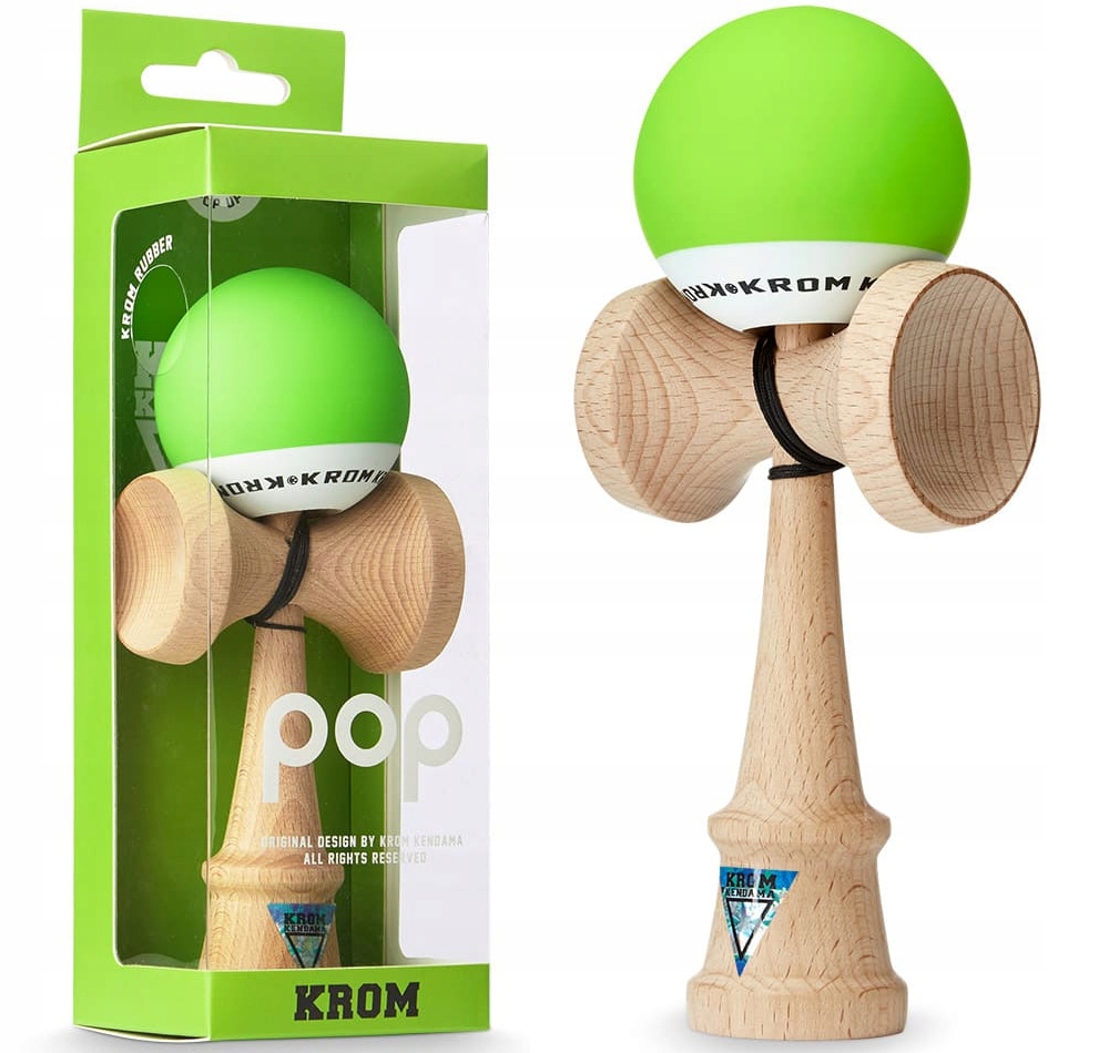 

Kendama Krom Pop lime green, jasno zielona