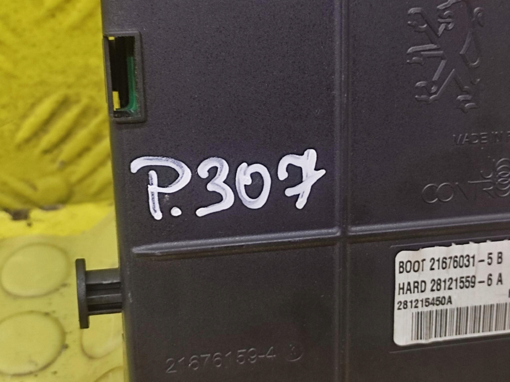 PEUGEOT 307 modul Kasten BSI 9664476580