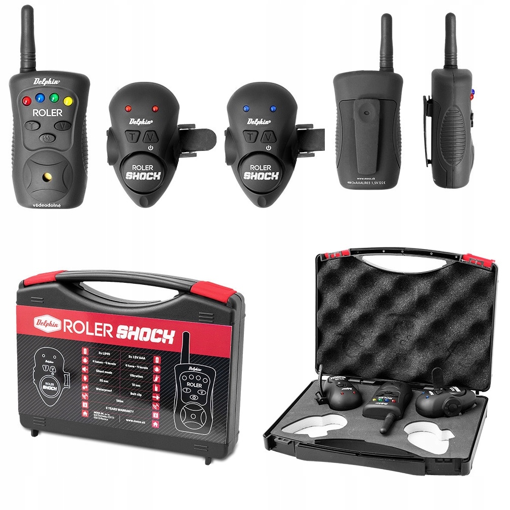 Zestaw Sygnalizatorów Delphin ROLLER SHOCK 2+1
