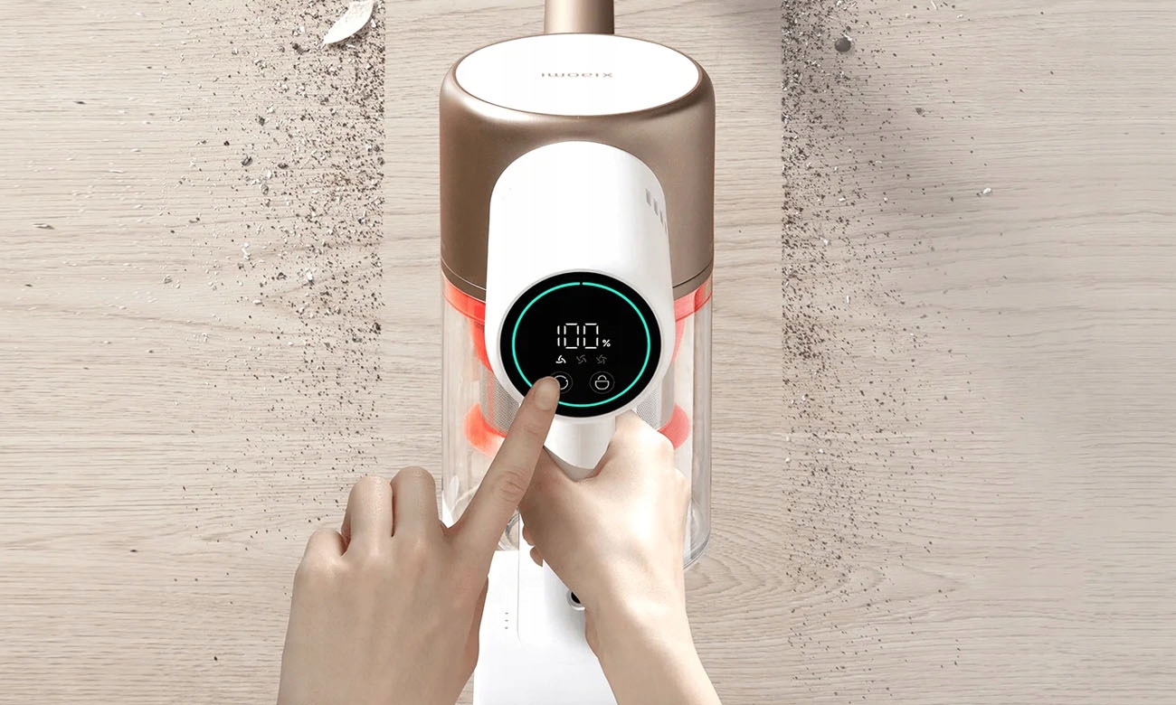 Odkurzacz pionowy Xiaomi Vacuum Cleaner G10 Plus EU biały Moc 425 W