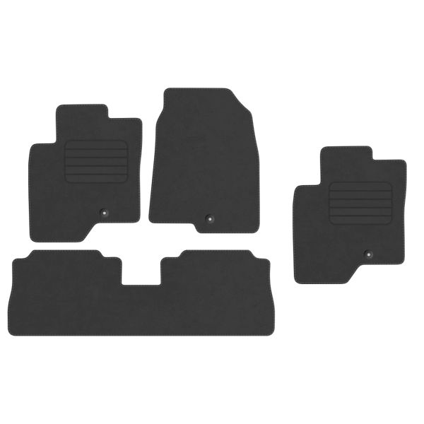 Opel Antara 2006 2017 velurové koberce Grafit Std 3+1