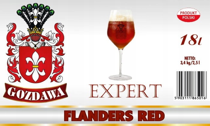 Gozdawa Expert Fladers Red 18L 3,4kg brewkit