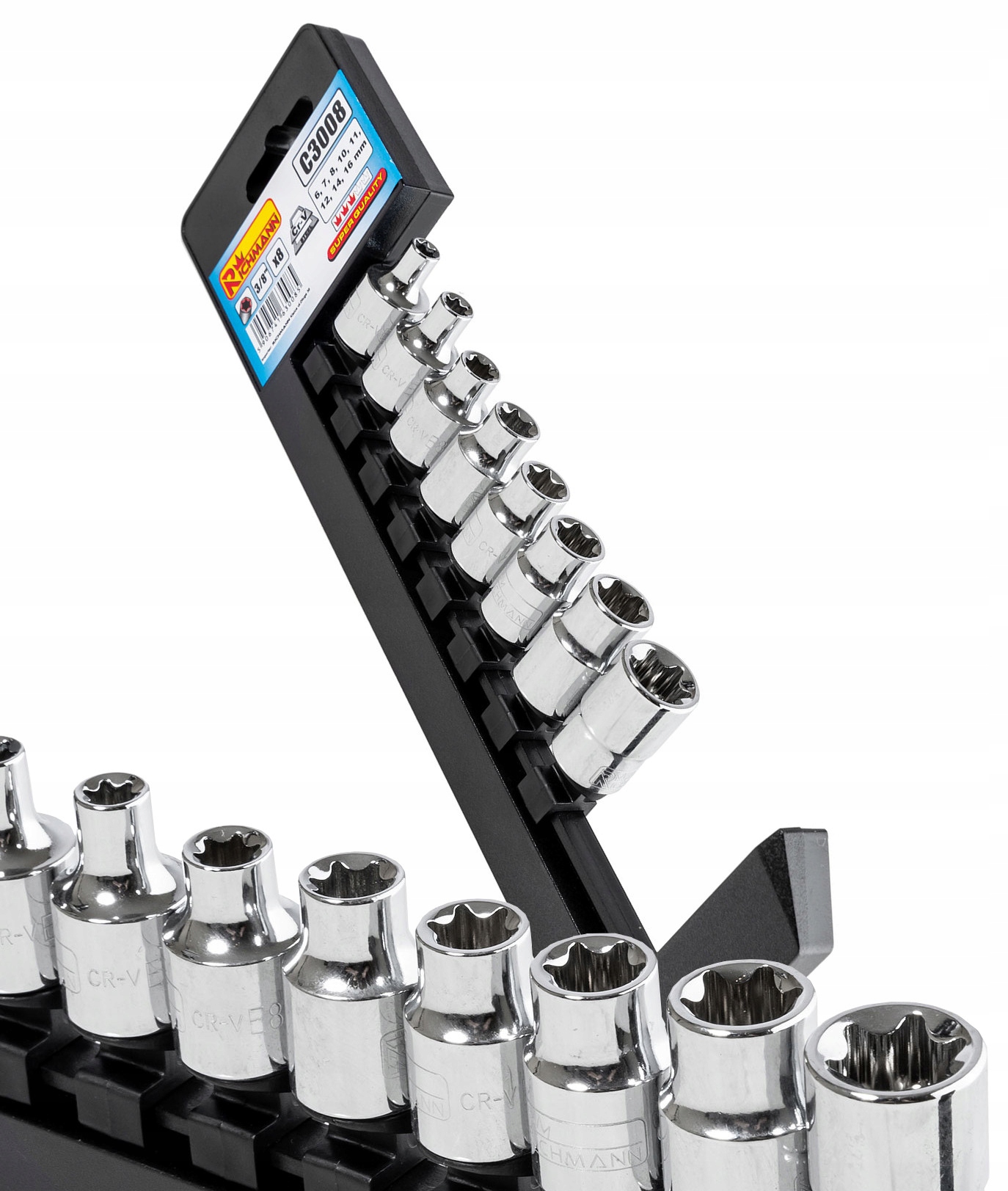 

Nasadki Torx 8SZT 3/8'' E6-E16 Richmann C3008