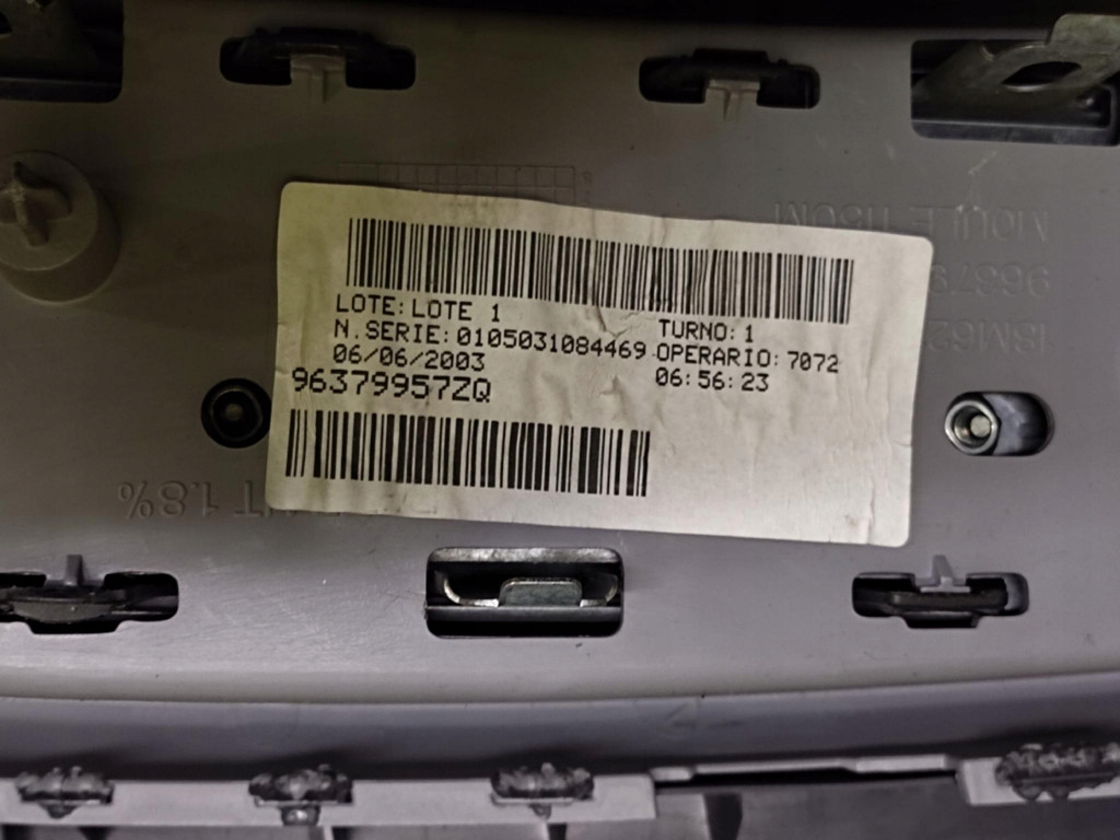 CITROEN C3 PLURIEL торпеда 96379957ZQ