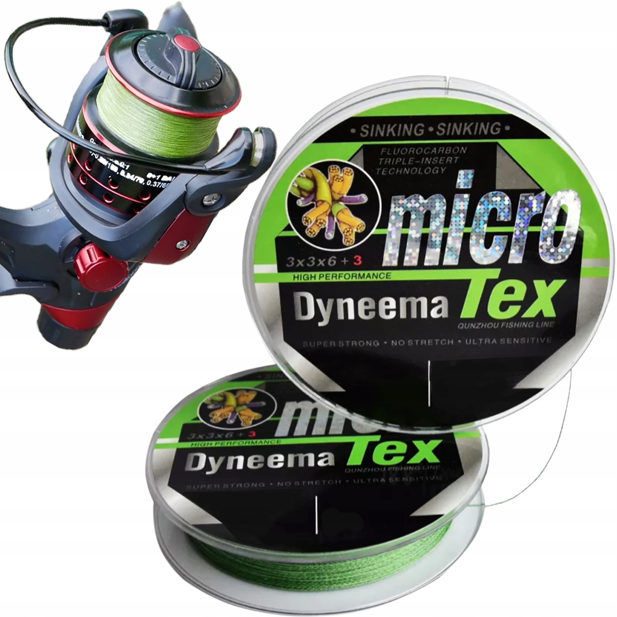 

Plecionka Wędkarska Dyneema 0,20mm 15,9kg 150m
