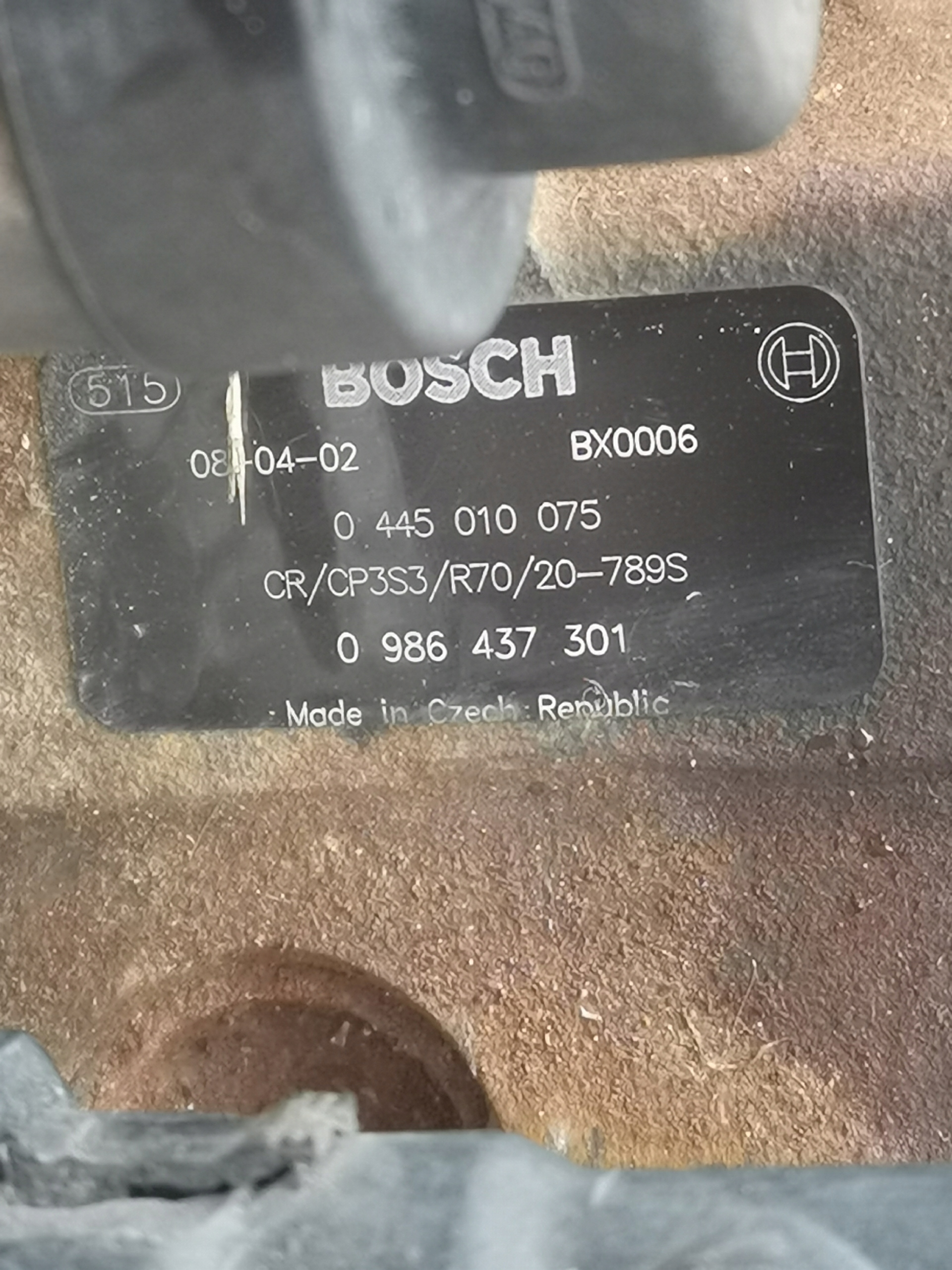 RENAULT 1.9 DCI injection pump opel vivaro