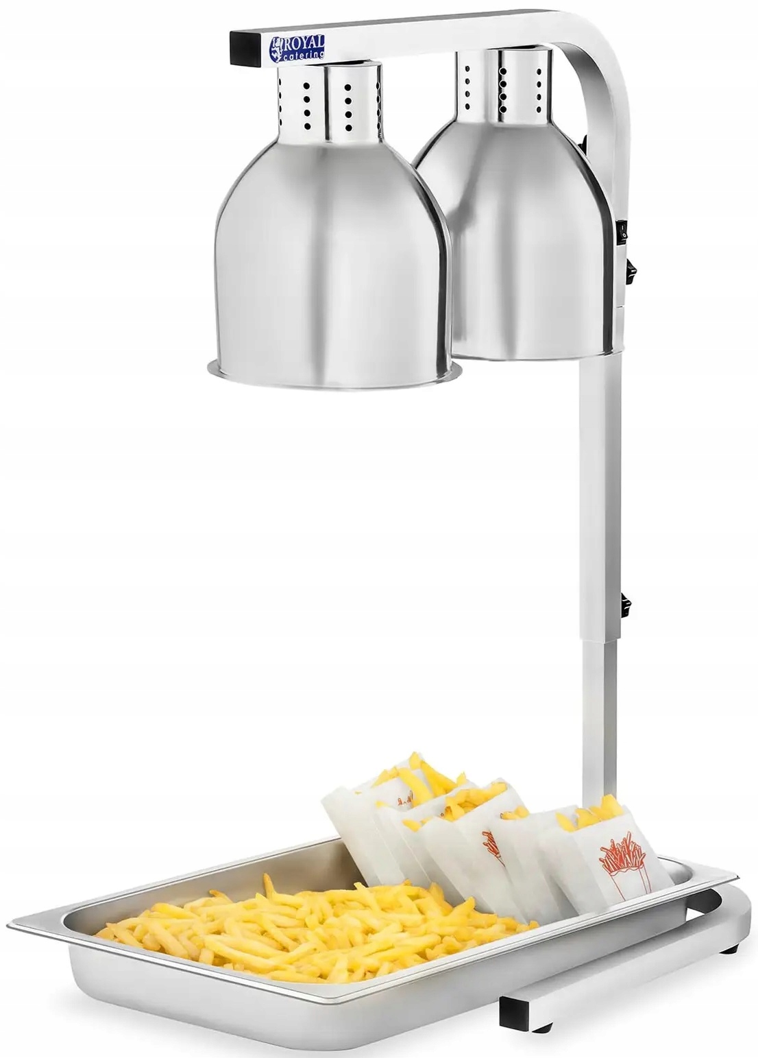 Dvojitá Topná Lampa Na Jídlo 2 X 275 W Royal RCWB-550I 10010329