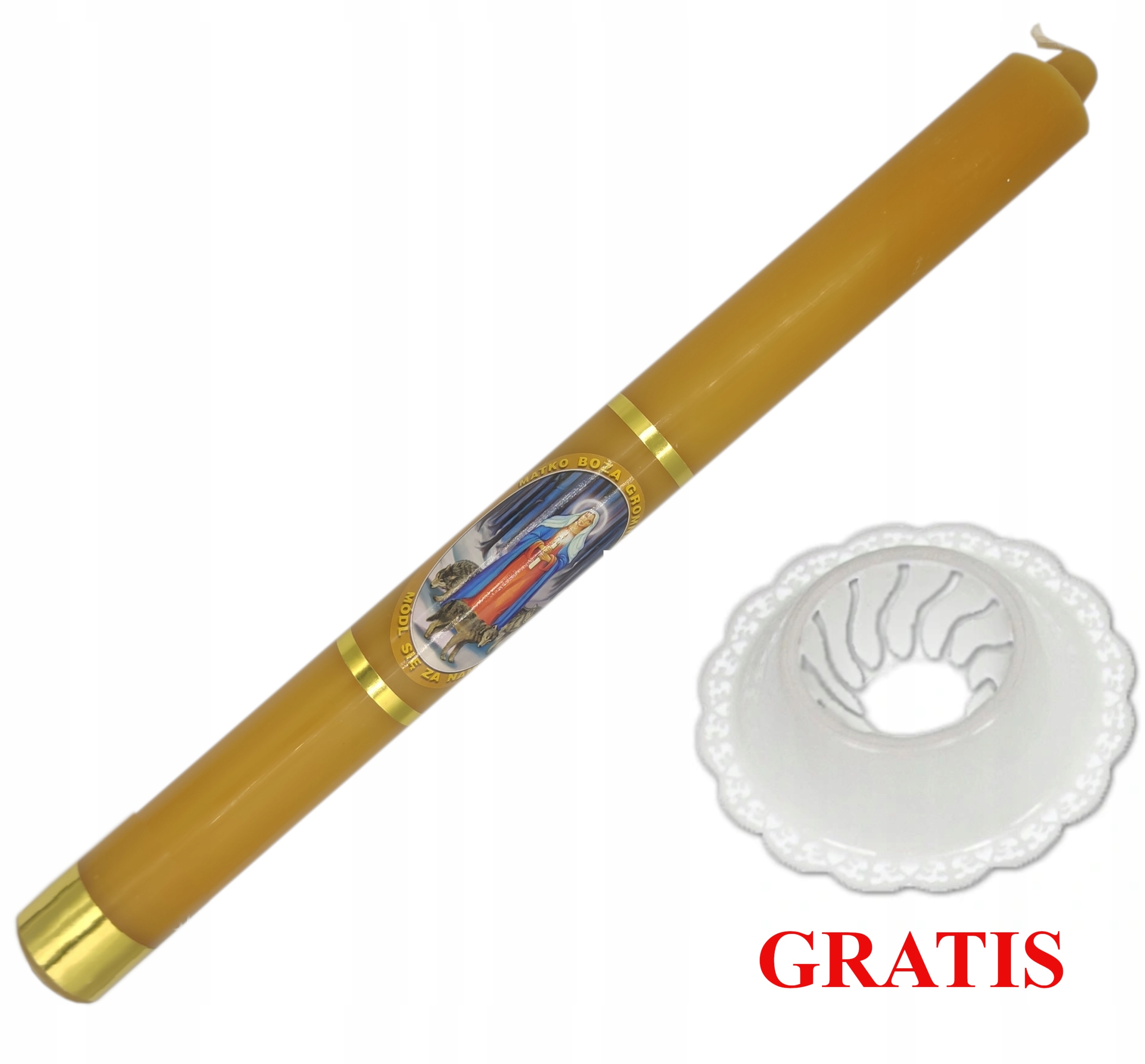 

Gromnica Wosk Duża Matka Boża Gromniczna Okapnik