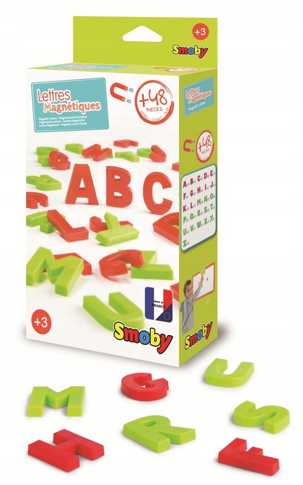 

Smoby Magnetyczne Literki Do Tablic Zestaw 48 Akc
