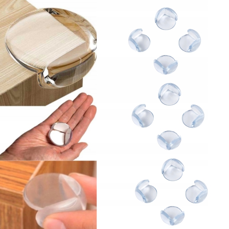 12x ZABEZPIECZENIE OSŁONA NA NAROŻNIKI MEBLE ROGI KANTY MEBLI SZAFEK STOŁU