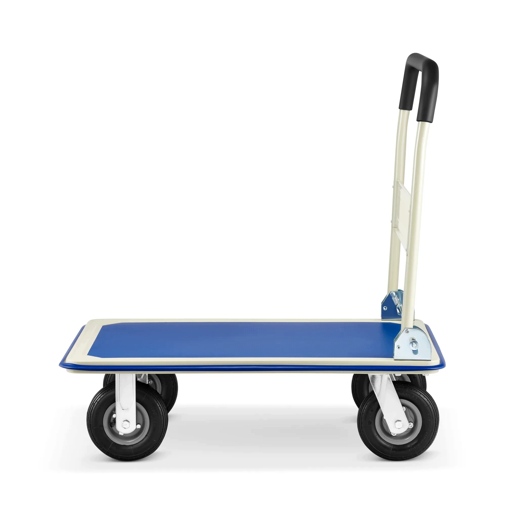 Wózek platformowy transportowy magazynowy 300 kg HIGHER koła pełne — 17