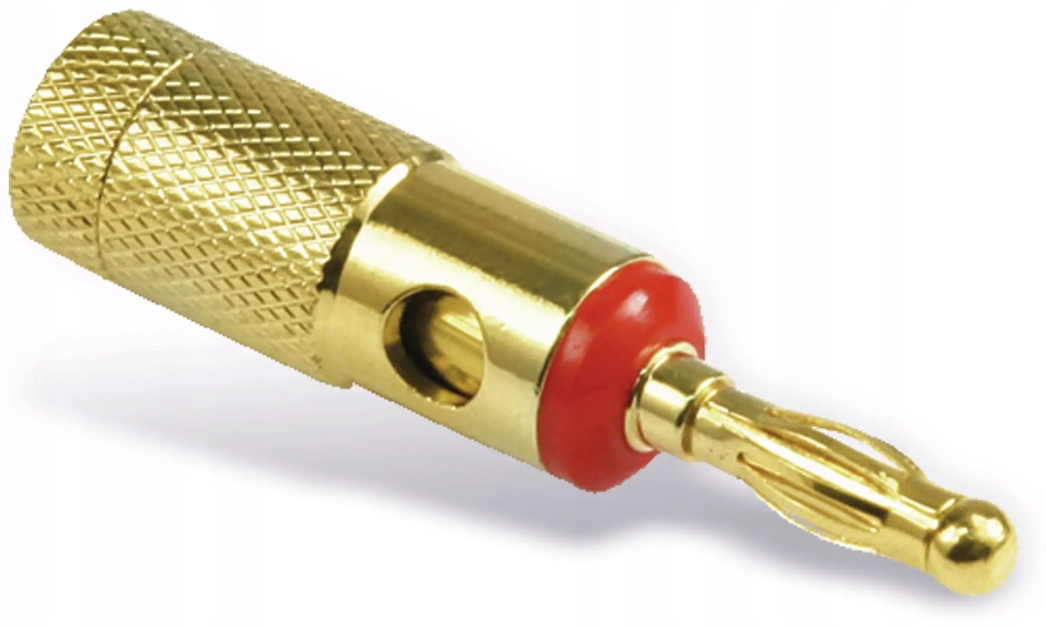 DYNAVOX Wtyk bananowy X-4005, czerwony (Czerwony wtyk bananowy)