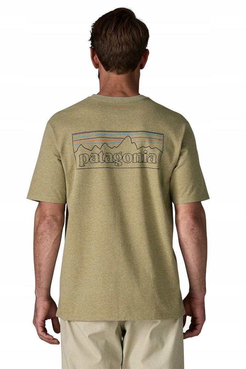Pánské trekové tričko Patagonia P 6 Logo Responsibili Tee M