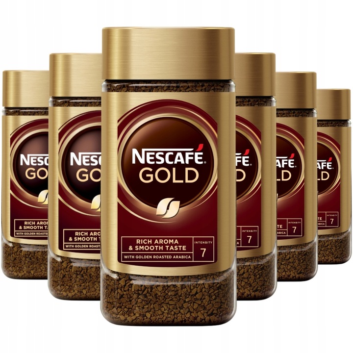 Kawa Rozpuszczalna Nescafe Gold Rich Aroma 6x200g