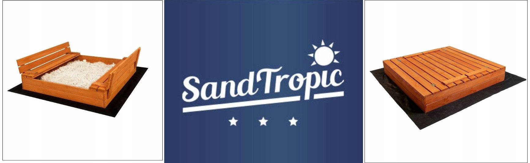 PIASKOWNICA DREWNIANA IMPREGNOWANA ZAMYKANA 120 OTWORY INSTRUKCJA VIDEO 3D Kolor odcienie pomarańczowego