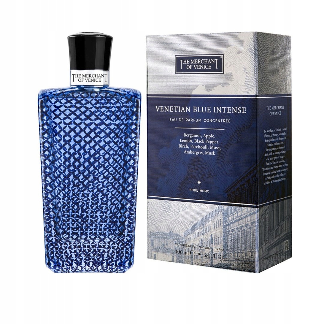 Parfém pro muže The Merchant of Venice Venetian Blue Intense Edp 100 ml