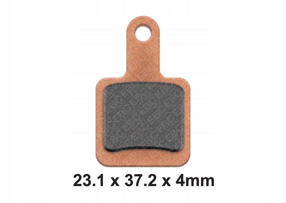 CFA391 Klocki hamulcowe rowerowe (organiczne) Ebc Brakes
