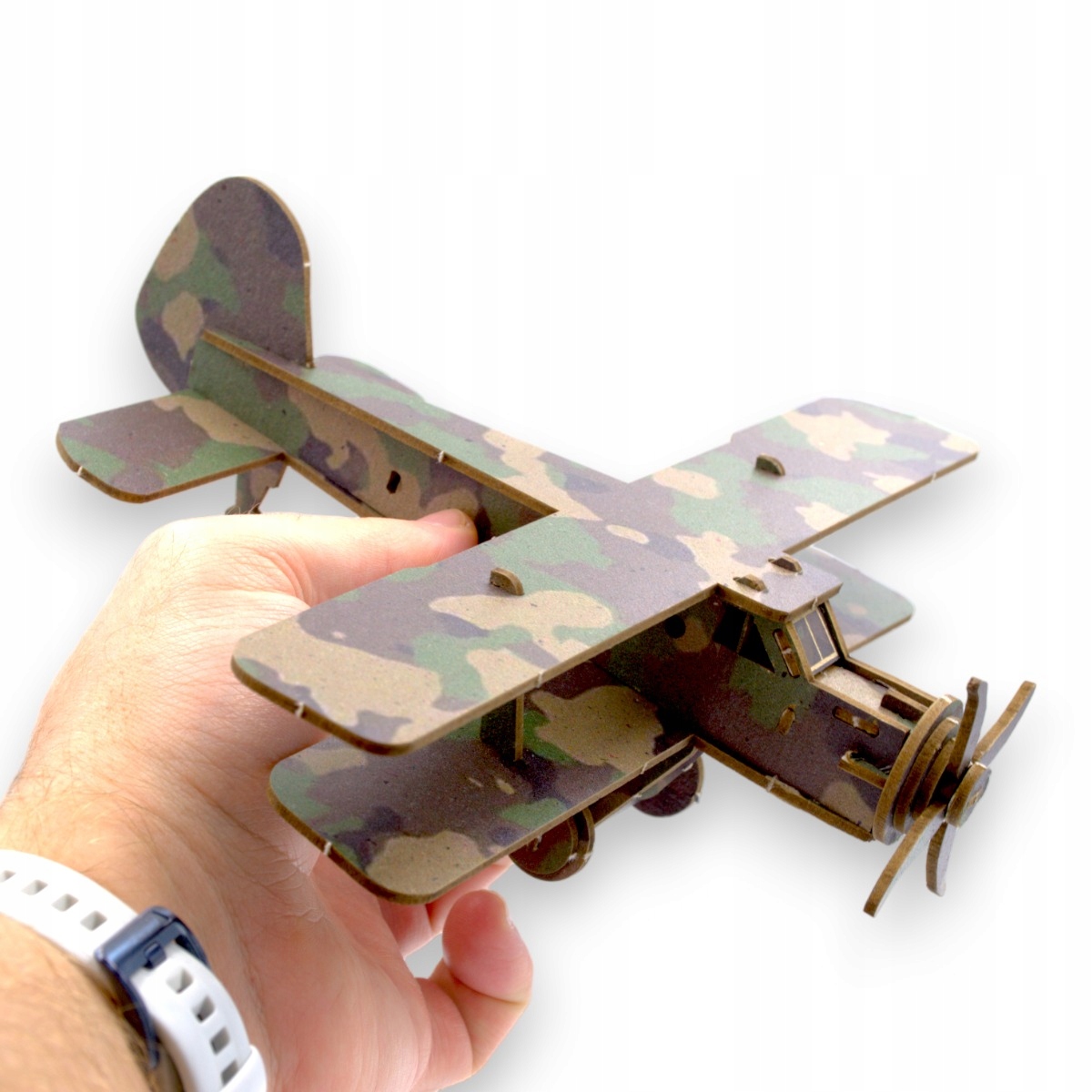 Puzzle 3D samolot do składania bez kleju MORO