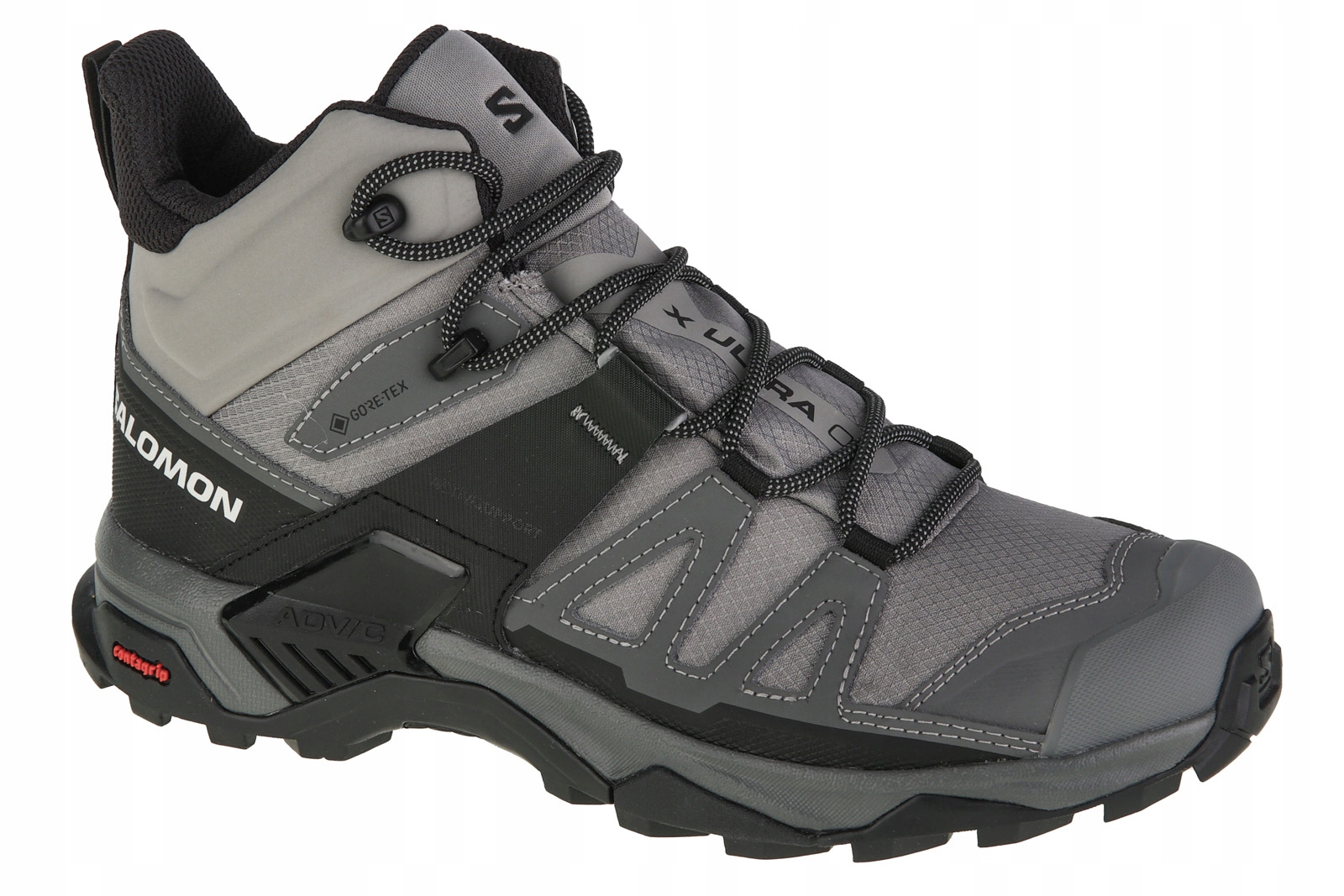 Salomon X Ultra 4 MID Gtx [46 2/3] Buty Trekkingowe Męskie Tkanina Szary