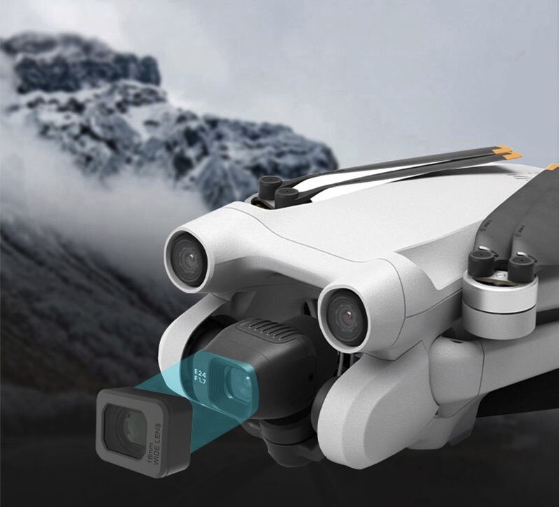 Szerokokątny filtr do DJI Mini 3 Pro - 18 mm 25% Stan opakowania oryginalne