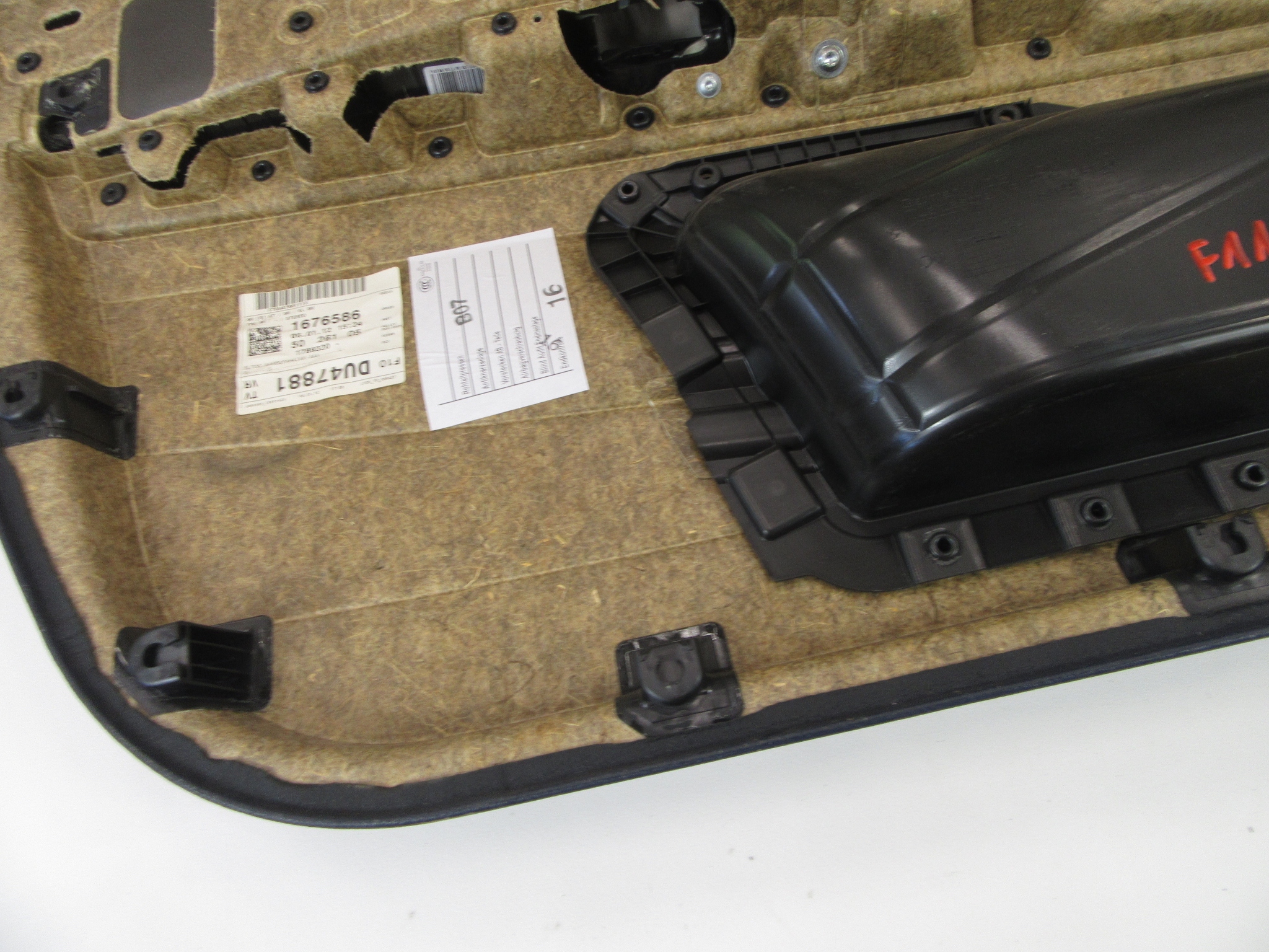 side upholstery door right right front BMW F10 F11