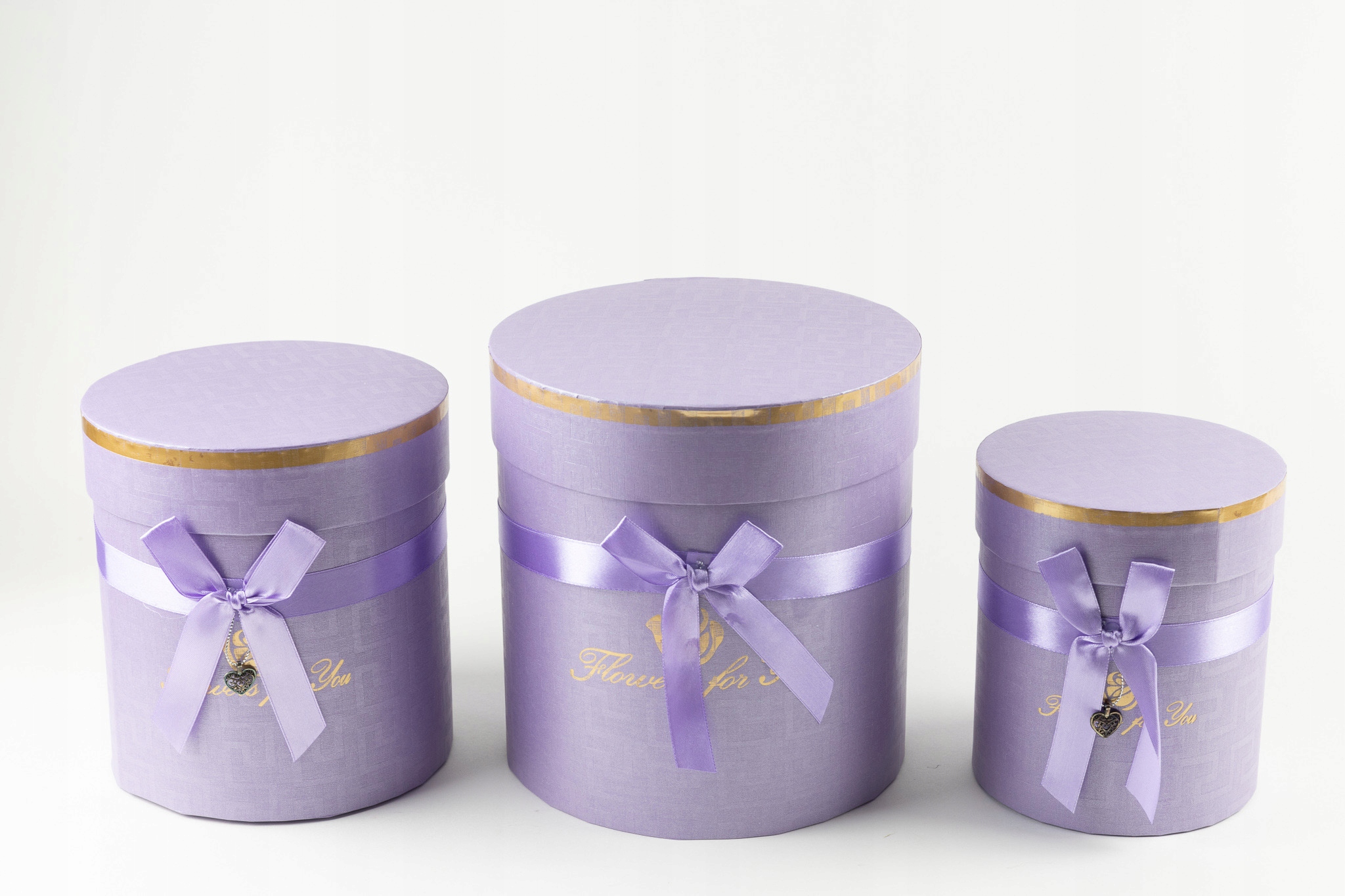 

Flower box zestaw 3szt ze wstążką i zawieszką P454