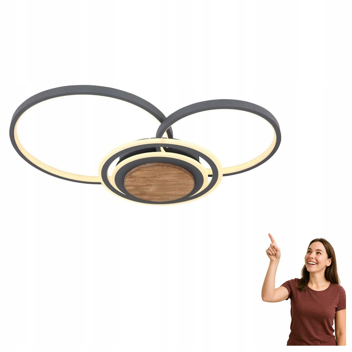 Led Stropné Svietidlo 40W Nirra 67256-40 Globo