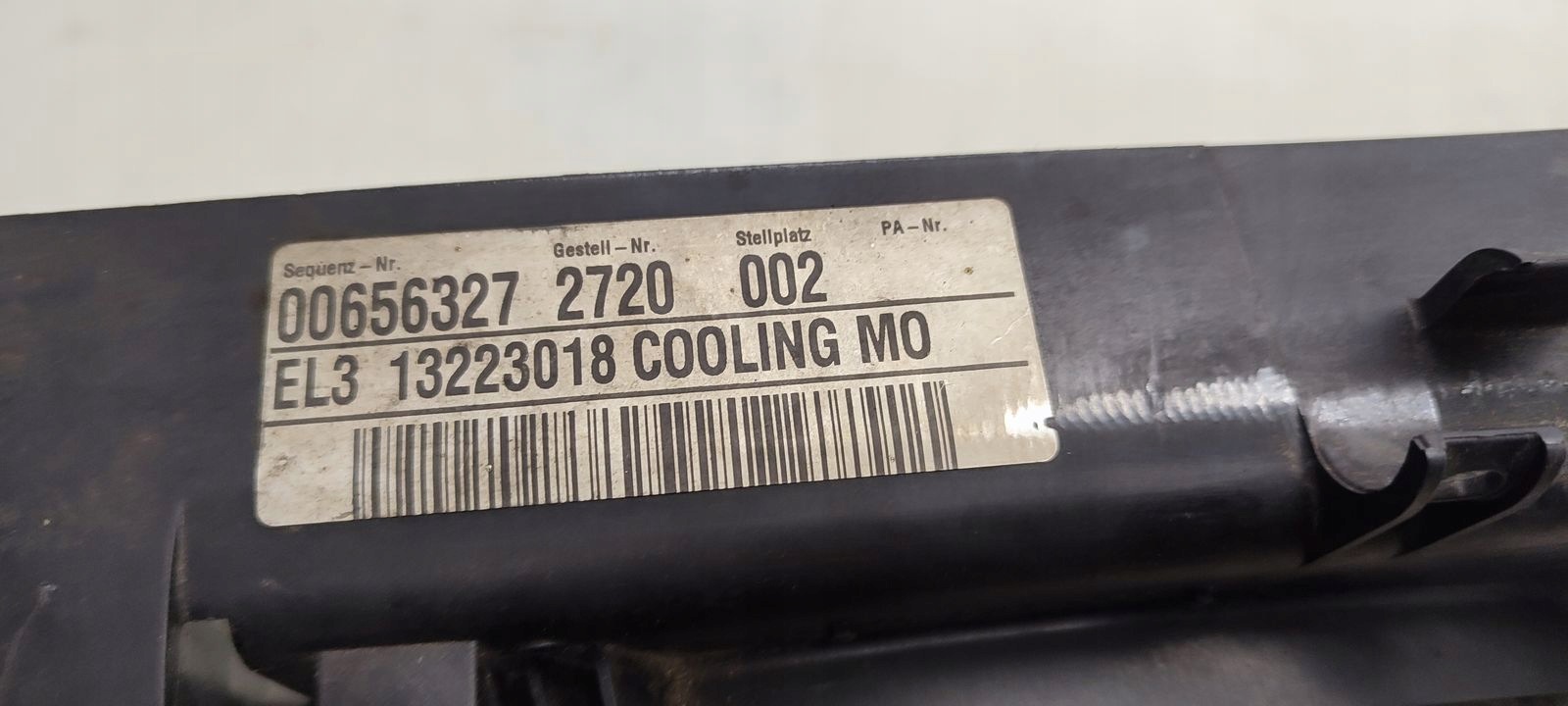 kühlergebläse Opel Insignia A 2,0 CDTI