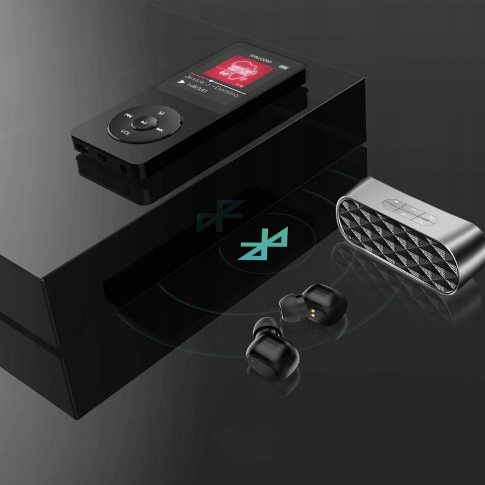 ODTWARZACZ MP3 MP4, BLUETOOTH 5.0, RADIO FM, 16 GB Zasilanie akumulatorowe