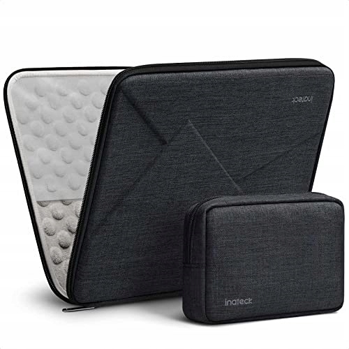 Inateck czarne wodoodporne twarde etui na laptop 13 cali MacBook Xps