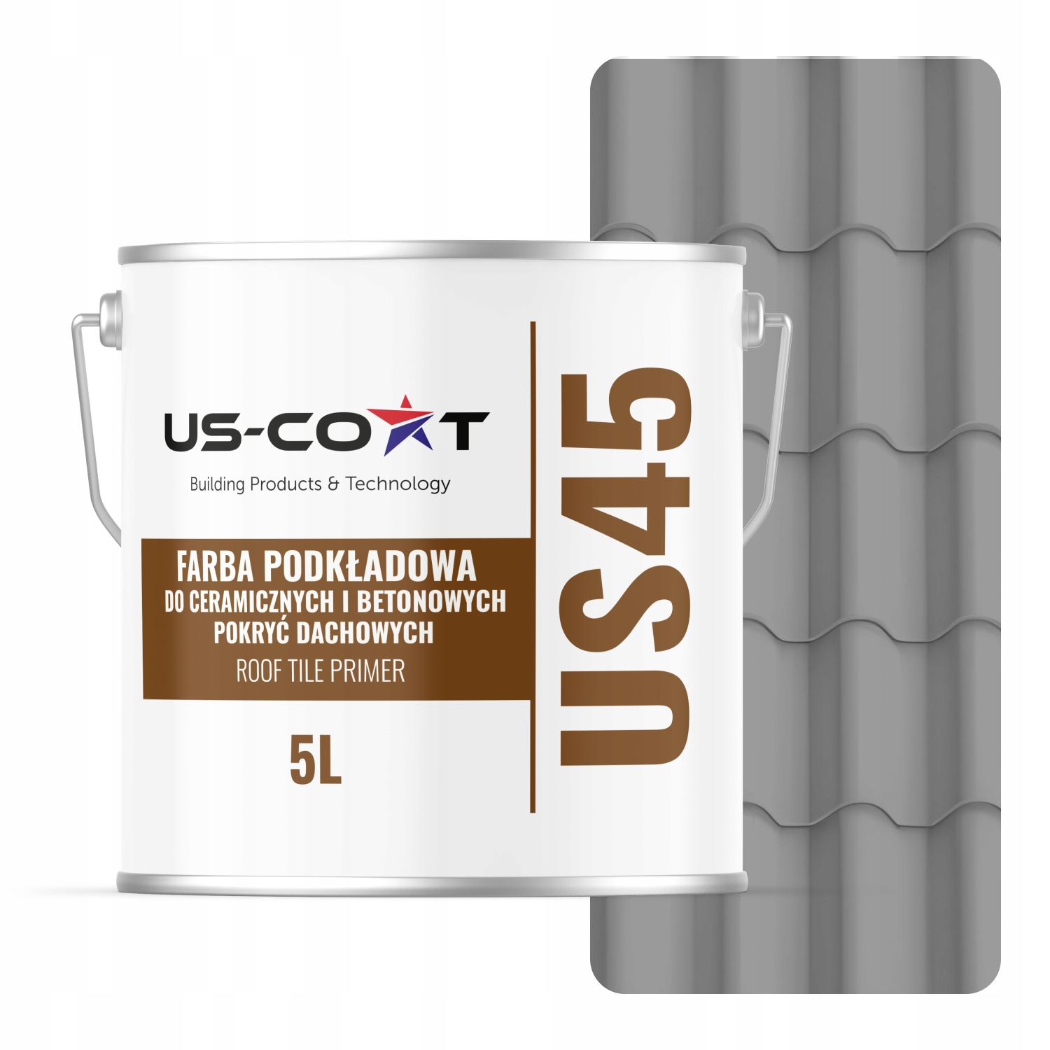 Podkladová Farba Na Strechu Keramická 5L 35m² Šedá Signálová Ral 7004 Mat