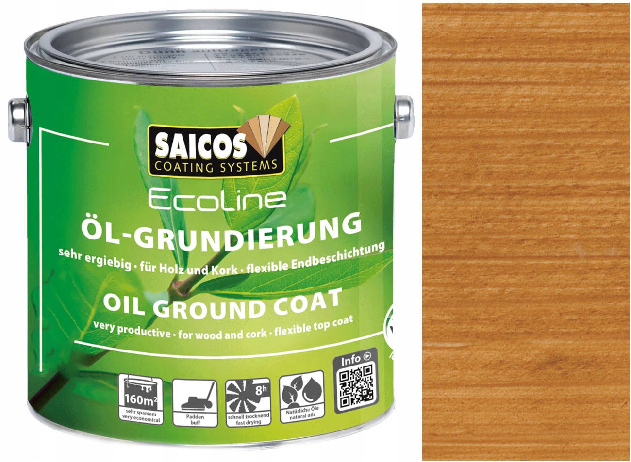 Saicos MultiTop Základný olej Teak 3428 0,75L