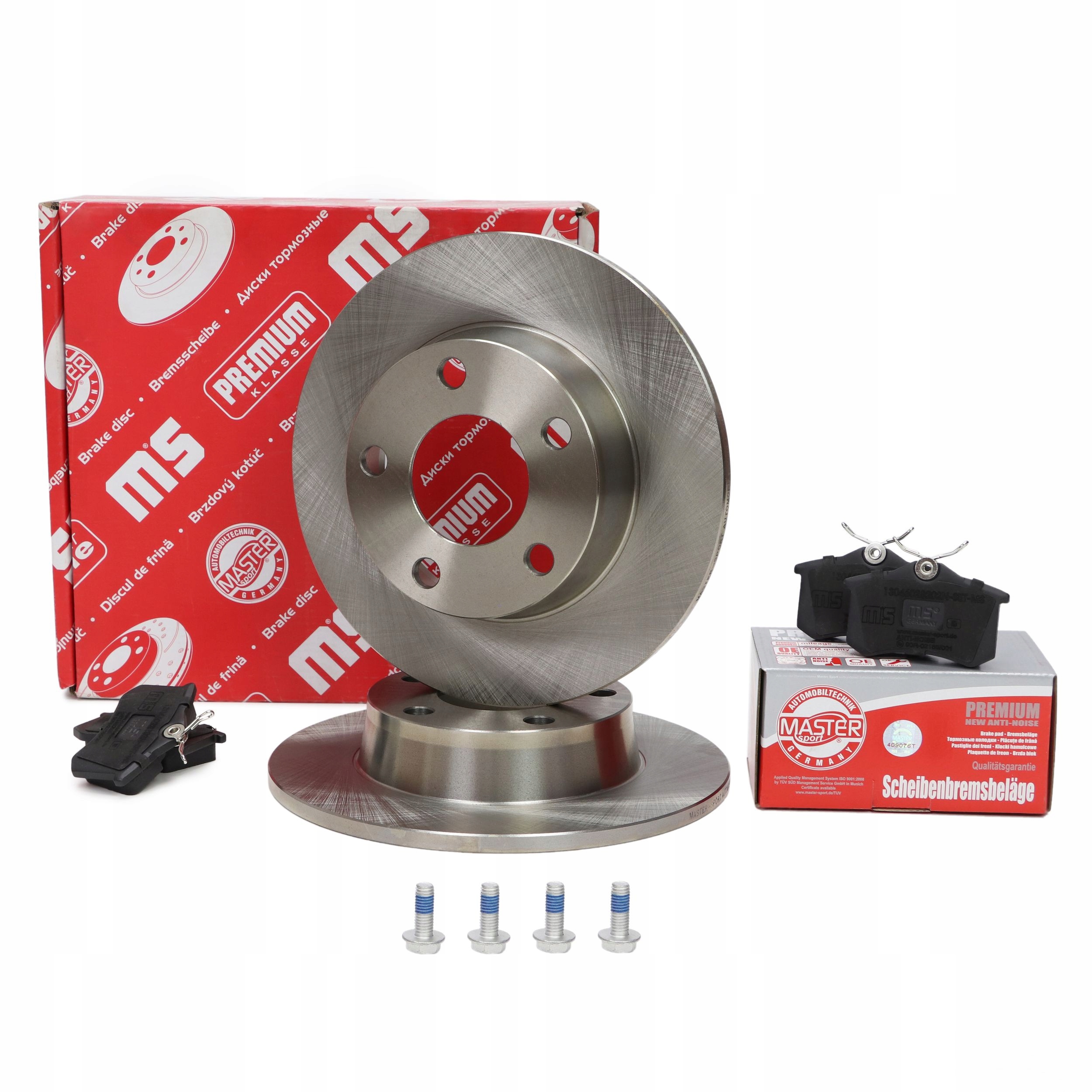 Диски колодки задние AUDI A6 C5 (4b2) / Avant (4b5)