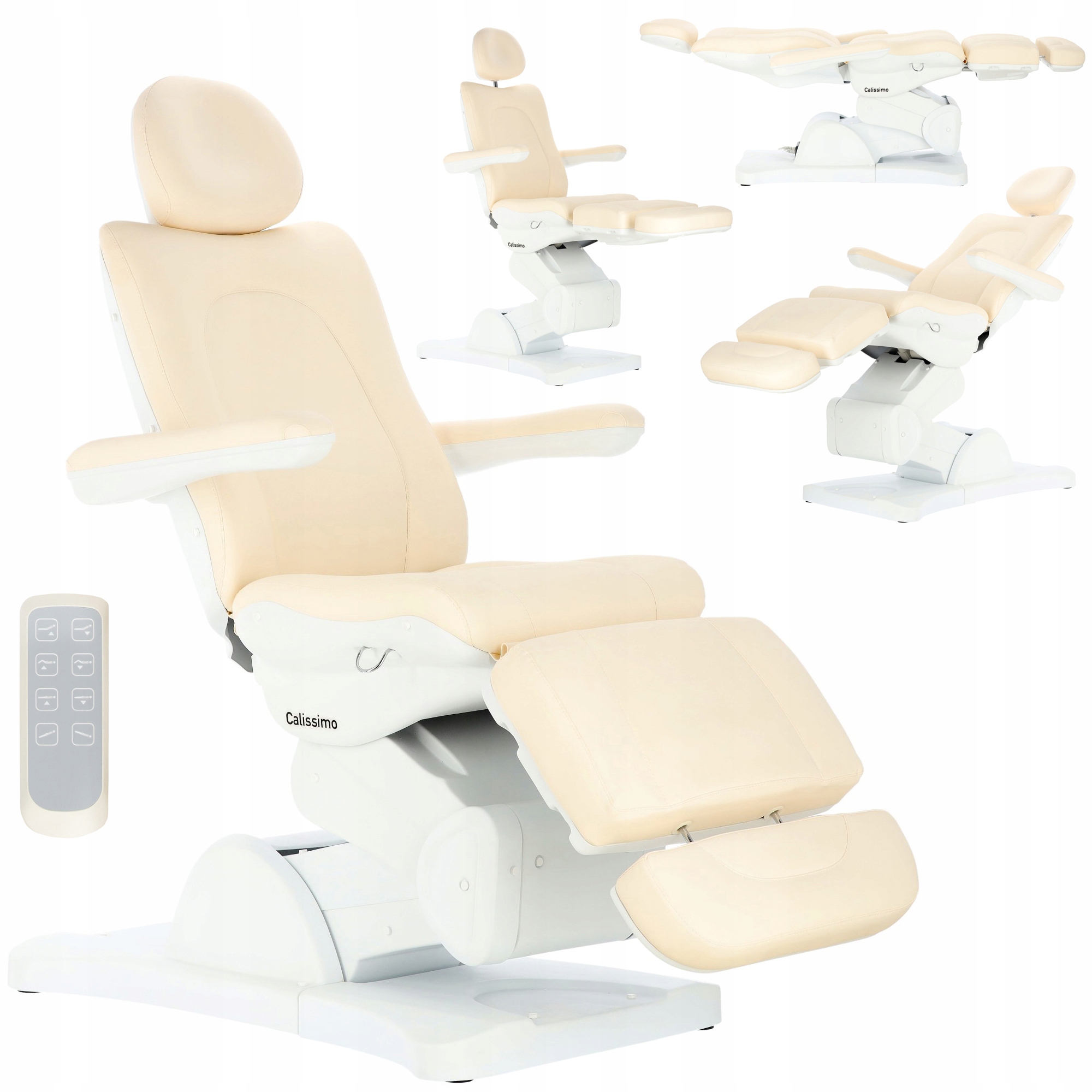 Elektrické kosmetické křeslo pro kosmetický salon a pedikúru 5 aktuátorů