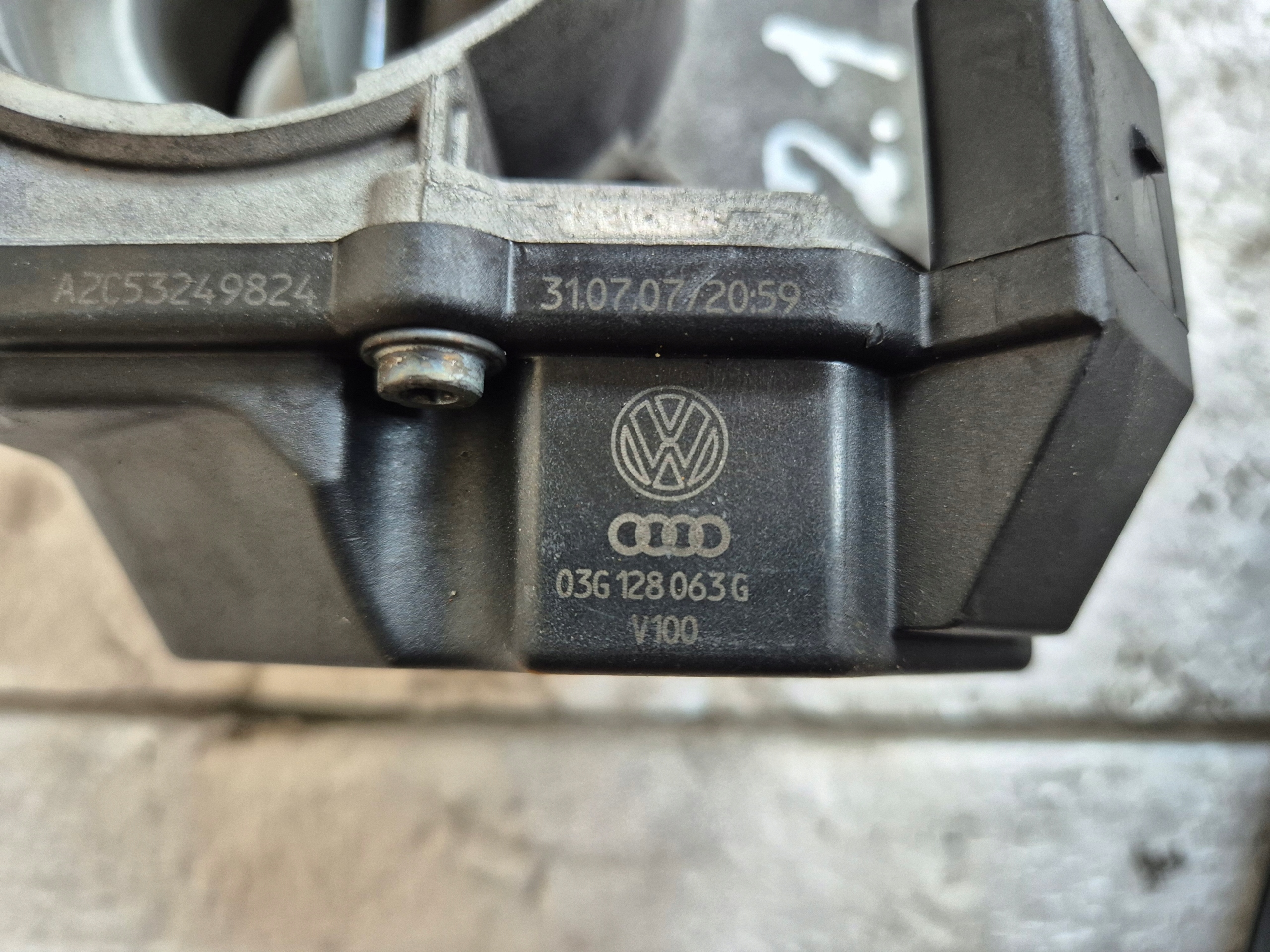 Valvola a farfalla BMS 03G128063G Vw Passat B6 Golf V Fabia II 1.4/1.9 TDI
