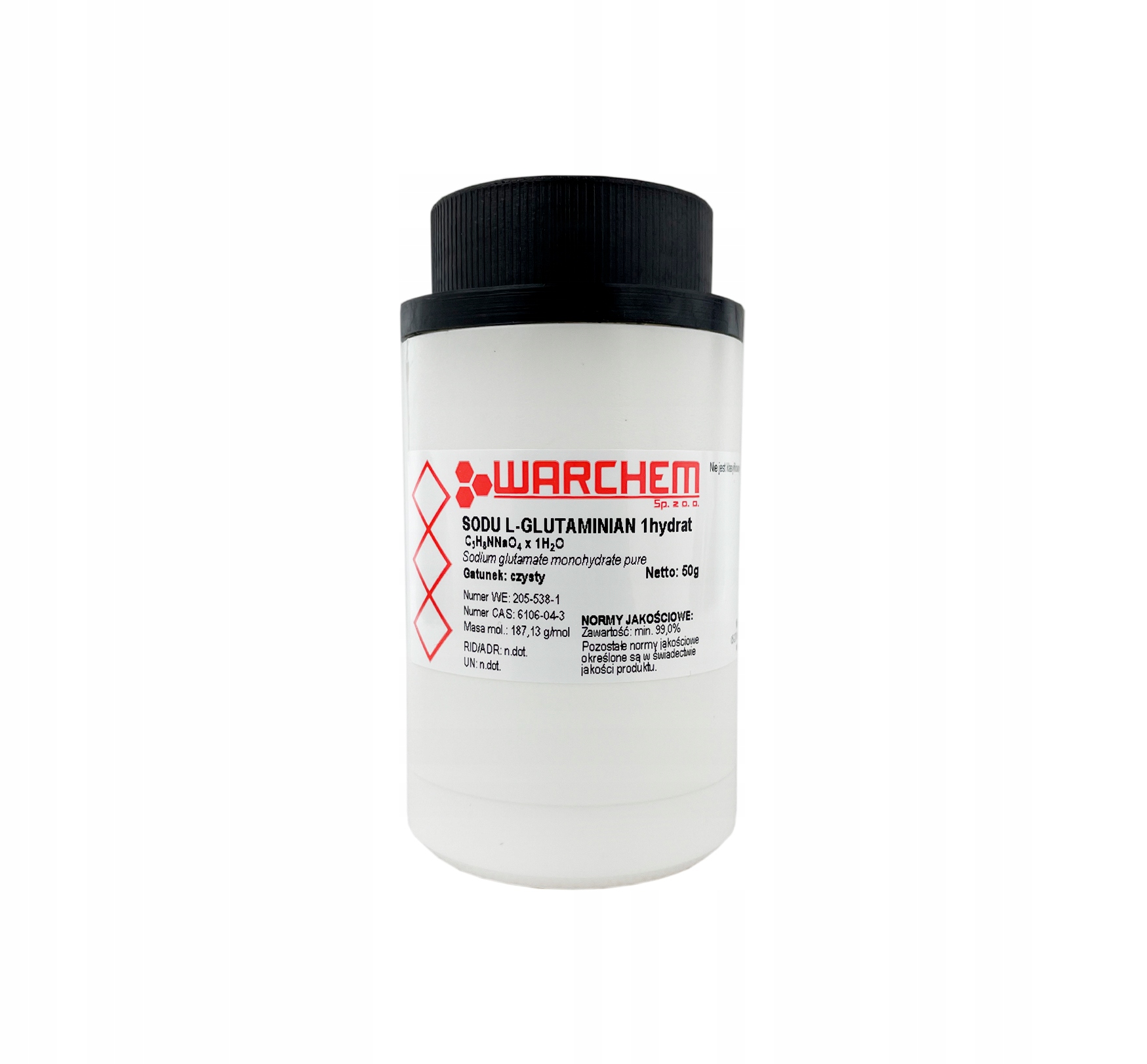 

Glutaminian Sodu 1hydrat czysty 50g