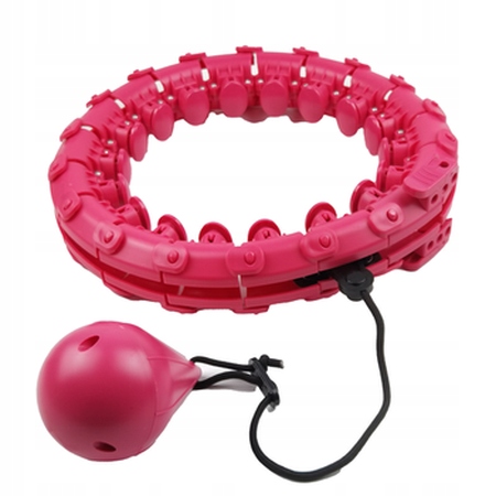 Hula Hop Odchudzające PRAWDZIWE PLUS SIZE XXL do 125cm w TALII TALIA ! Liczba części 30