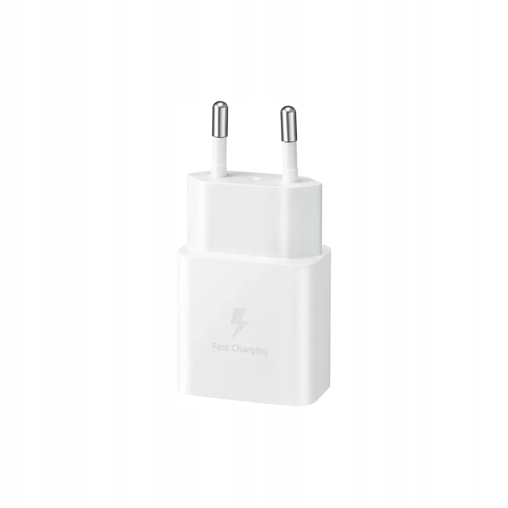 Telefonowa Szybka Ładowarka 15W USB Type-C Z Kablem Danych Biała — miniatura 6