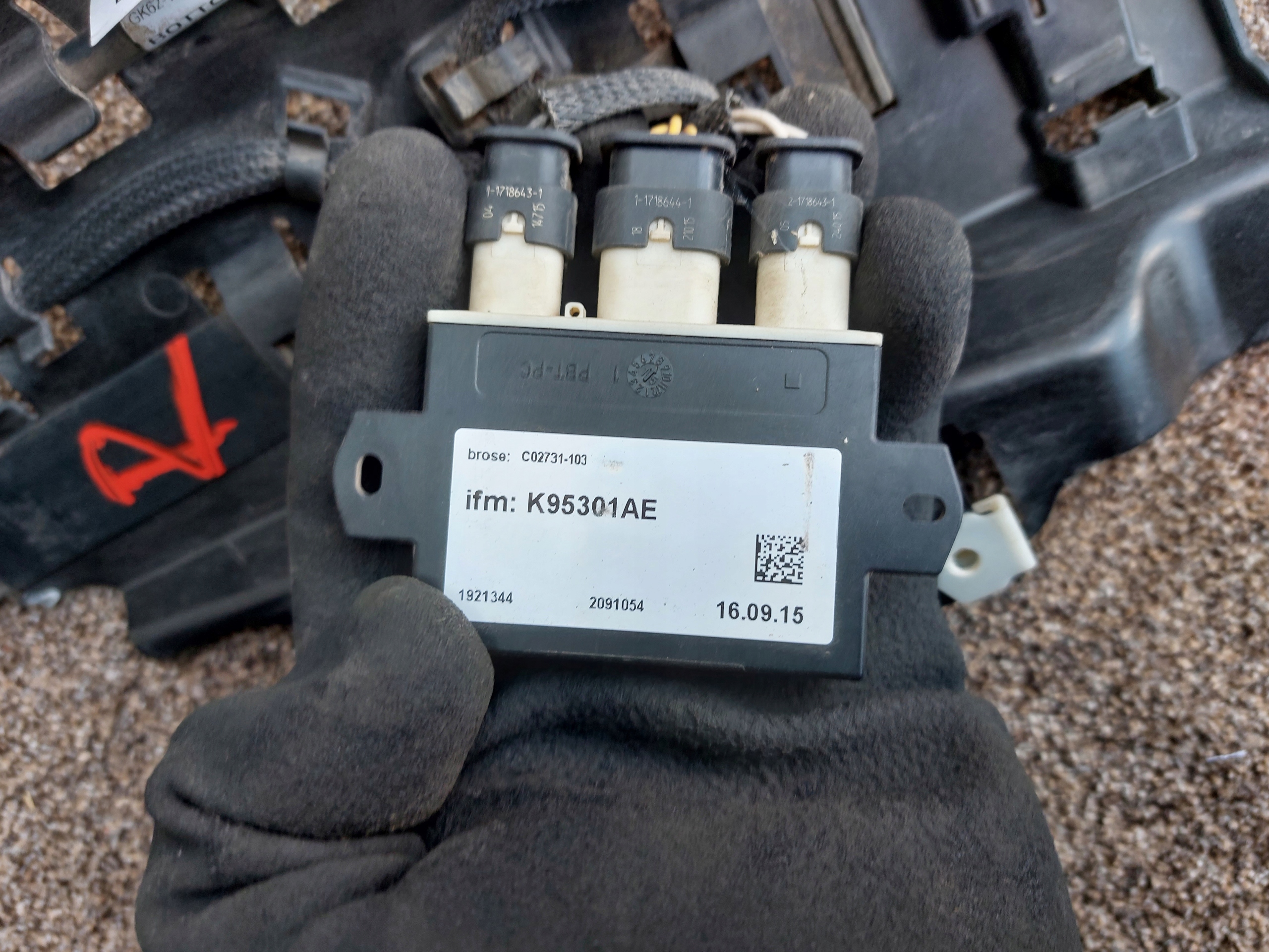Sensor modul rechts OTWIERANIA heckklappe heck RANGE ROVER L494