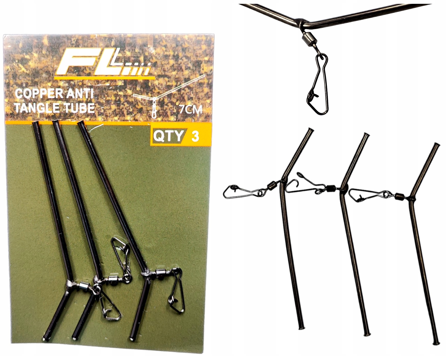 RURKA ANTYSPLĄTANIOWA 7 cm wygięta 3szt METALOWA