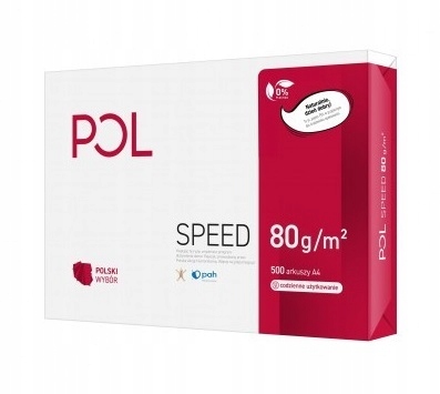 Papier ksero A4 80g POLSPEED 1 ryza